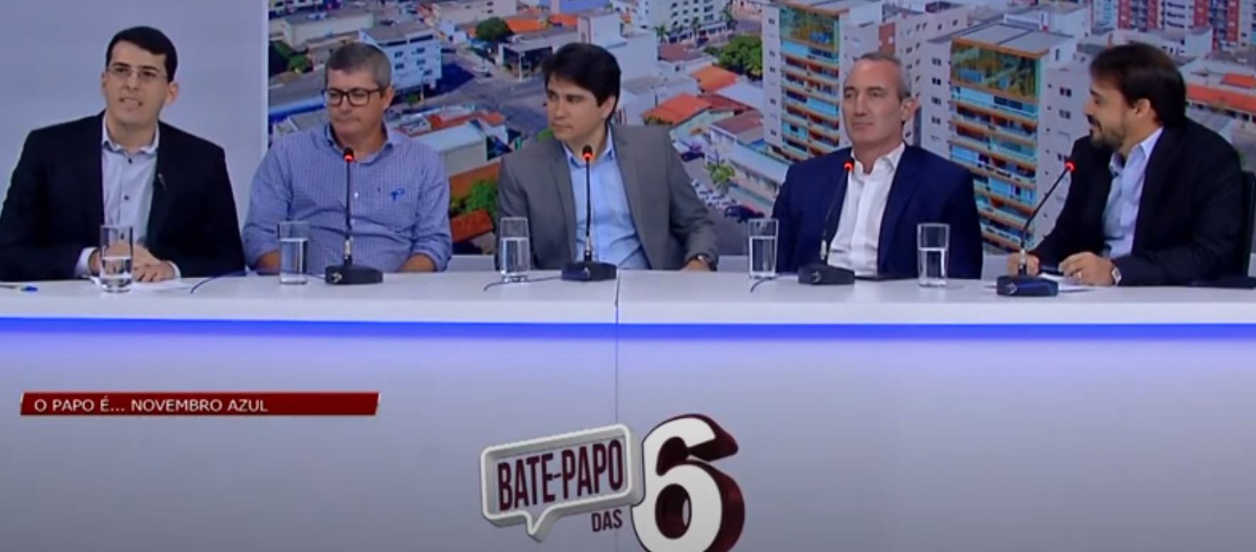 Falando sobre novembro azul, prevenção do câncer de prostata com Dr Alex Sezana, Dr Wallace Medeiros, Dr Guilhereme Heleodoro e Dr Ricardo Volpato